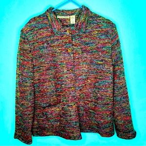 Tweed Jacket sz L